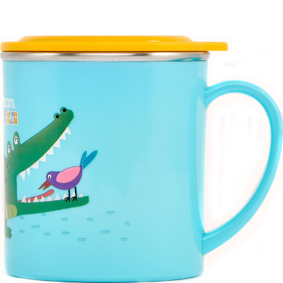 Kubek z uchem dla dzieci niebieski Infant Cuitisan EC10105B