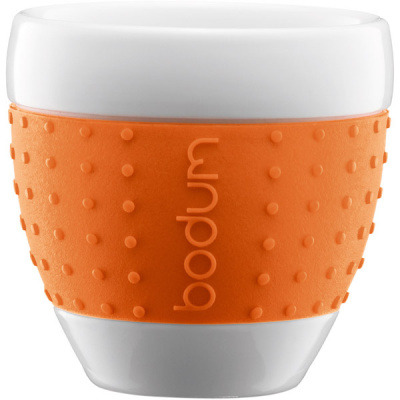 Kubki Bodum Pavina 2 szt. 0,25l pomarańczowe BD-11184-106
