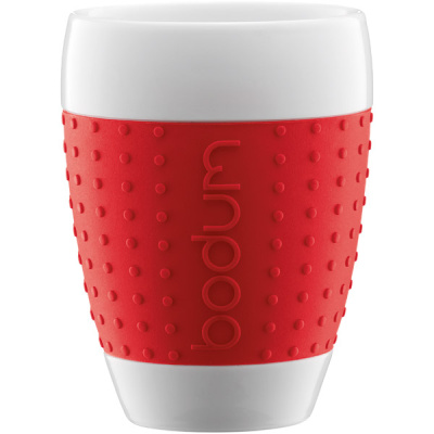 Kubki Bodum Pavina 2 szt. 0,4l czerwone BD-11156-294
