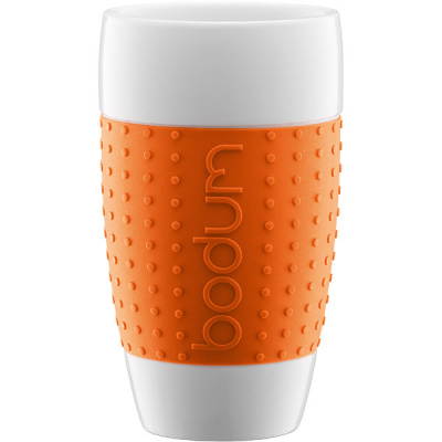 Kubki Bodum Pavina 2 szt. 0,5l pomarańczowe BD-11157-106