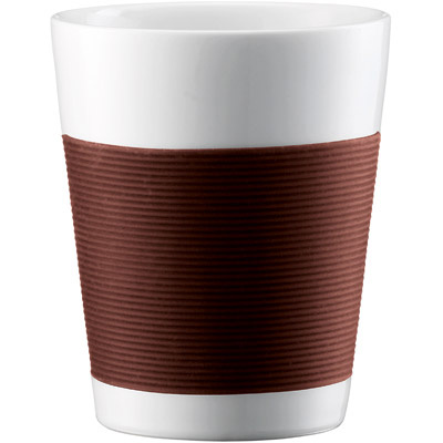 Kubki izolowane Bodum Canteen 0,2 l brązowe 2 sztuki BD-10109-906