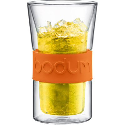 Kubki izolowane Bodum Presso 0,3l pomarańczowe 2 sztuki BD-10958-106