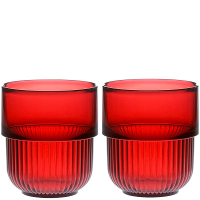 Kubki łazienkowe Kali Authentics czerwone 1300577