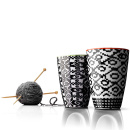 Kubki termiczne Nordic Wool Menu czerwony, zielony rant 4501289