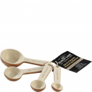 Kuchenne miarki ceramiczne łyżeczki Original Cane Mason Cash 4 sztuki 2001.100