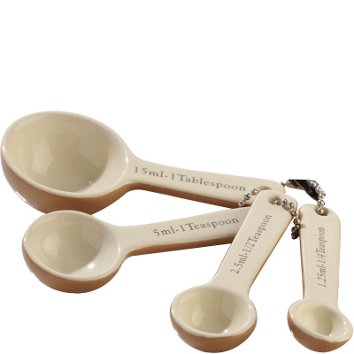 Kuchenne miarki ceramiczne łyżeczki Original Cane Mason Cash 4 sztuki 2001.100