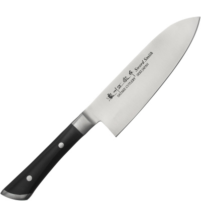 Kuchenny nóż japoński Santoku Satake Hiroki 17cm 803-434