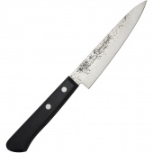 Kuchenny nóż uniwersalny Satake Nashiji Black Pakka 12cm 801-751