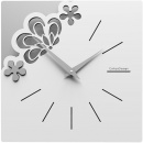 Kwadratowy zegar na ścianę Merletto CalleaDesign czarny 56-10-1-5