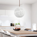 Lampa ażurowa kula 25 cm z regulacją wysokości Bene Candellux 31-70579