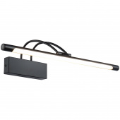 Lampa delikatna do oświetlenia obrazów LED 55 cm Finelli Maytoni czarna MIR004WL-L12B