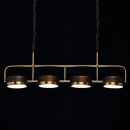 Lampa do jadalni - cztery, regulowane plafony Hamburg RegenBogen Loft 605011304