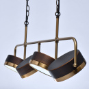 Lampa do jadalni - cztery, regulowane plafony Hamburg RegenBogen Loft 605011304