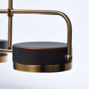 Lampa do jadalni - cztery, regulowane plafony Hamburg RegenBogen Loft 605011304