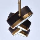 Lampa do jadalni - cztery, regulowane plafony Hamburg RegenBogen Loft 605011304