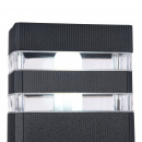 Lampa elewacyjna podwójna, nowoczesna IP54 Unter den Linden Maytoni Outdoor O578WL-02B