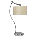 Lampa gabinetowa z kremowym abażurem Draga Candellux 41-04239