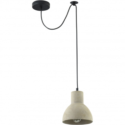 Lampa industrialna z betonowym kloszem o klasycznym kształcie Broni Maytoni Loft T434-PL-01-GR