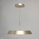 Lampa LED do jadalni złota, w kształcie pierścienia, wewnętrzny dyfuzor światła 703011001