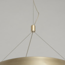 Lampa LED do jadalni złota, w kształcie pierścienia, wewnętrzny dyfuzor światła 703011001