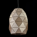 Lampa nad stół do jadalni złota, geometryczna Louvre Maytoni Modern MOD199-PL-03-G