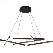 Lampa nowoczesna czarne linie LED Line Maytoni MOD016PL-L75B