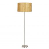 Lampa podłogowa abażur o fakturze drewna Timber Candellux 51-56705