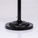 Lampa podłogowa bez abażura czarna z kryształkami MW-LIGHT Classic 313043206