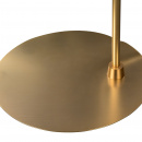 Lampa podłogowa biała kula na złotej podstawie Erich Maytoni Modern MOD221-FL-01-G