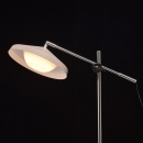 Lampa podłogowa LED beżowo-szara, regulowane ramię MW-LIGHT Megapolis 636041801