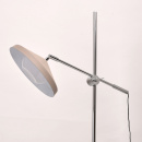 Lampa podłogowa LED beżowo-szara, regulowane ramię MW-LIGHT Megapolis 636041801