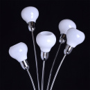 Lampa podłogowa oświetlająca sufit LED MW-LIGHT Techno chromowana 632042105