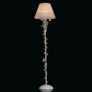 Lampa podłogowa ozdobiona kolorowymi kwiatami MW-Light Flora 421044901
