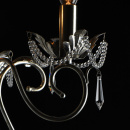 Lampa podłogowa srebrna jak świecznik Valencia CHIARO Classic 299042303