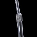 Lampa podłogowa wędka z czerwonym kloszem Nevada Maytoni Modern Z328-FL-01-CH