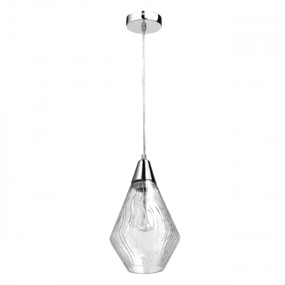 Lampa pojedyncza, wisząca, szklany klosz spływający deszcz Chianti MW-LIGHT 720011601