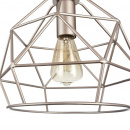 Lampa potrójna wisząca - klatki geometryczne na żarówki Soprano Maytoni T432-PL-03-G