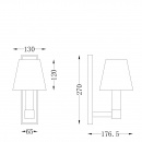 Lampa ścienna - czarny, metalowy klosz Tet-a-tet Maytoni Modern MOD104WL-01B