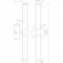 Lampa ścienna LED Axis Maytoni MOD106WL-L10G3K