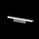 Lampa ścienna LED z akrylowym dyfuzorem 41 cm Gleam Maytoni czarna MIR005WL-L16B