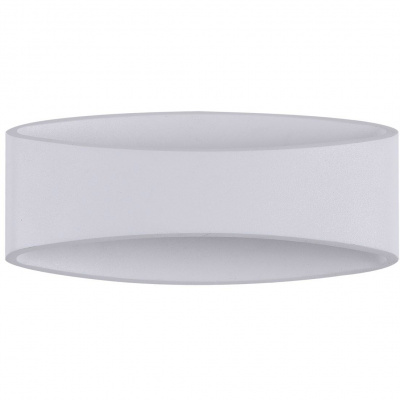 Lampa ścienna owalna, biała, nowoczesny styl Trame Maytoni Modern C806WL-L5W