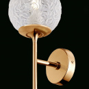 Lampa ścienna, szklany klosz z efektem mory Ligero Maytoni MOD061WL-01BS