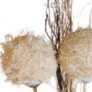 Lampa stojąca z naturalnych materiałów rustykalnych MW-LIGHT Eco 226040103