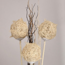 Lampa stojąca z naturalnych materiałów rustykalnych MW-LIGHT Eco 226040103