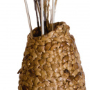 Lampa stojąca z naturalnych materiałów rustykalnych MW-LIGHT Eco 226040103