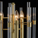 Lampa stołowa 3-żarówki i szklane rury Alghero MW-LIGHT Classic 285031103