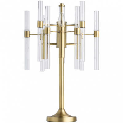 Lampa stołowa 3-żarówki i szklane rury Alghero MW-LIGHT Classic 285031103