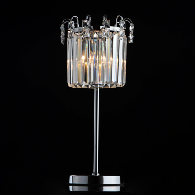 Lampa stołowa kryształowa, chromowana podstaw Adelard MW-LIGHT Crystal 642033101