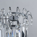 Lampa stołowa kryształowa, chromowana podstaw Adelard MW-LIGHT Crystal 642033101