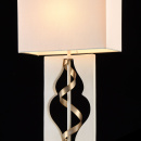 Lampa stołowa kwadratowa Intreccio Maytoni Classic ARM010-11-W